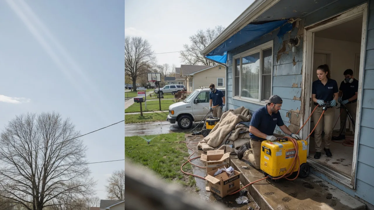 Basement Flood Cleanup in Thorndale, PA near me
